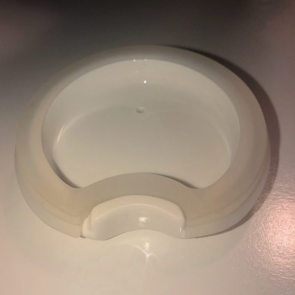 starbucks White Floral Bridal Lace Embossed Double Wall Ceramic Tumbler 10 oz - Picture 9 of 10